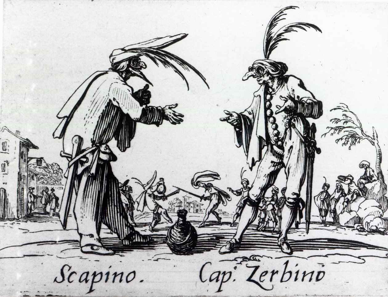 Balli de Sfessania by Jacques Callot