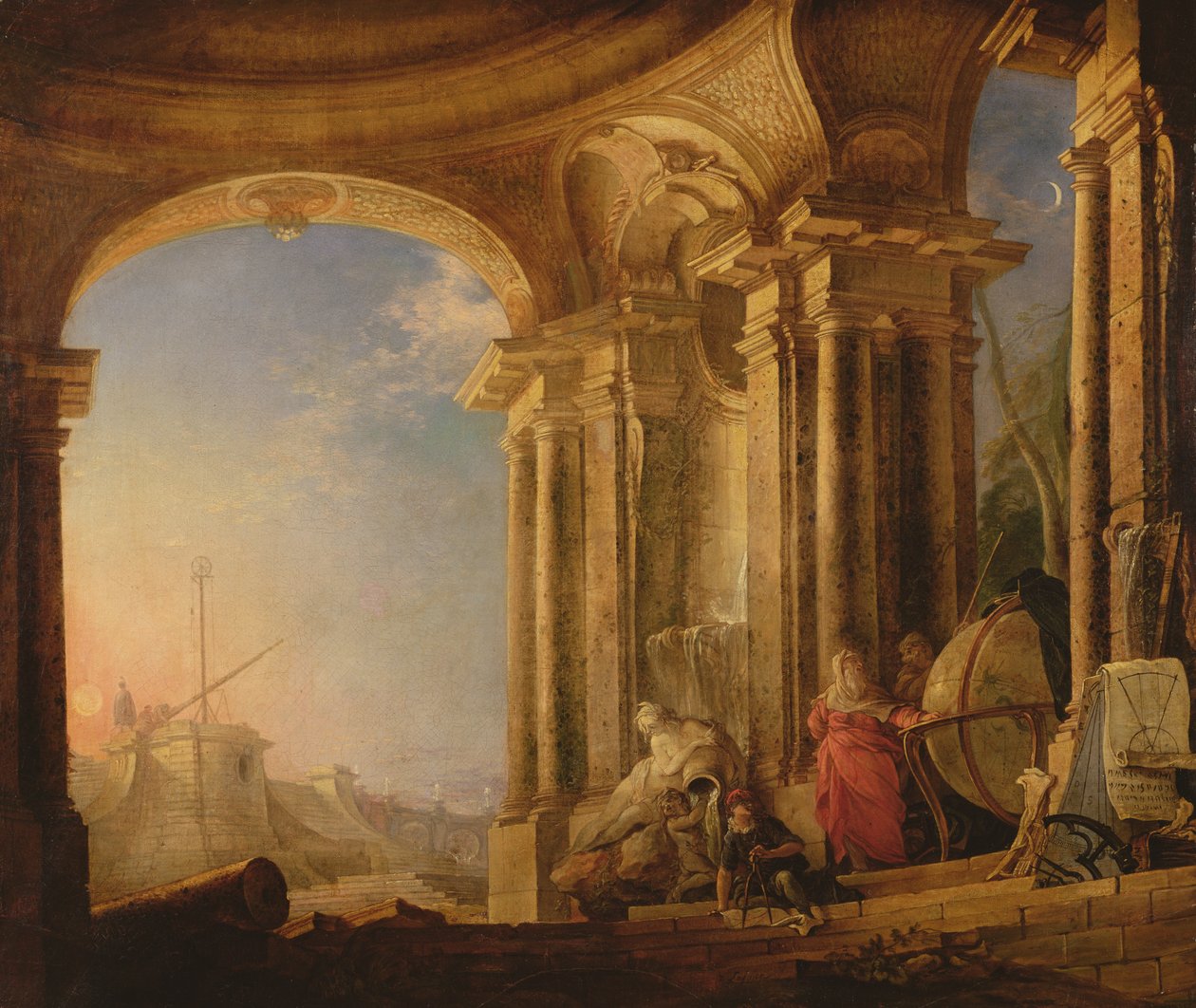 Astronomy by Jacques de Lajoüe