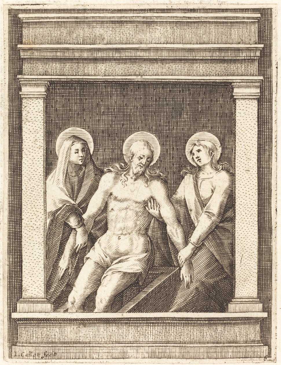 Lamentation by Jacques Callot