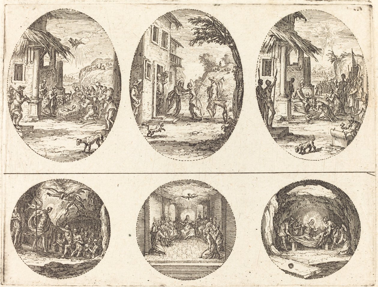 Mysteries of the Passion by Jacques Callot