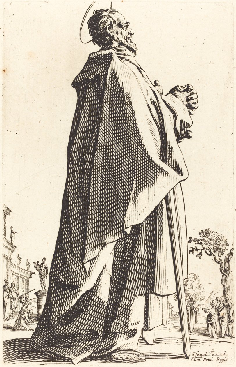Saint Matthew by Jacques Callot