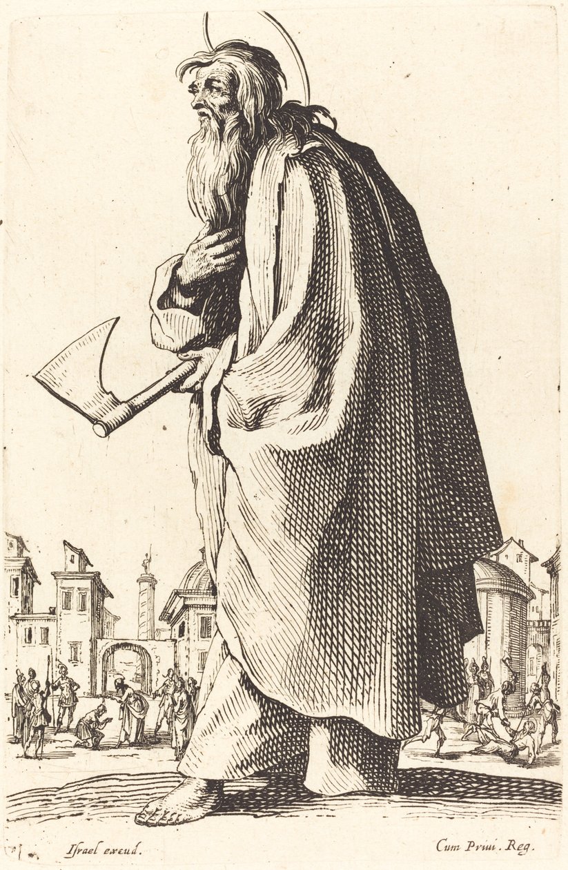 Saint Thaddeus by Jacques Callot