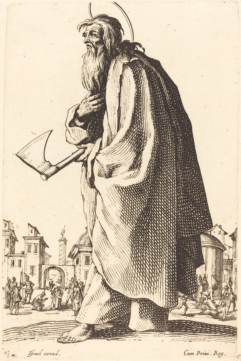 Saint Thaddeus by Jacques Callot