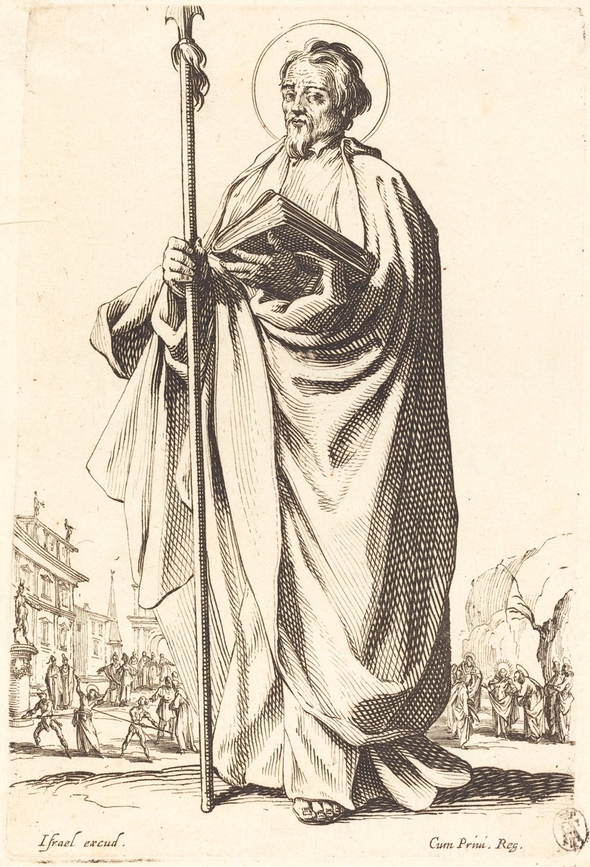 Saint Thomas by Jacques Callot