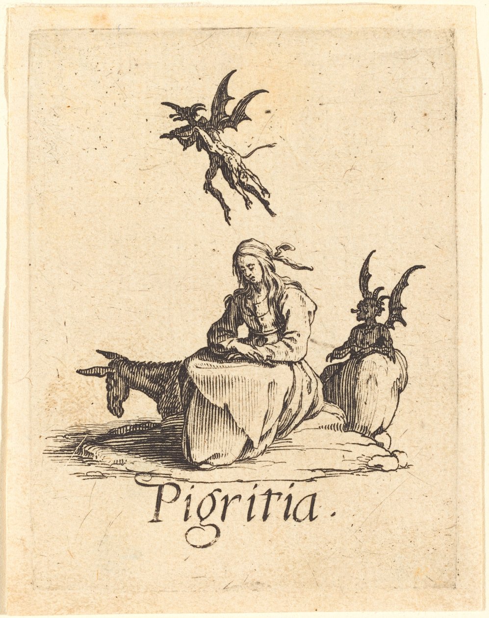 Sloth by Jacques Callot