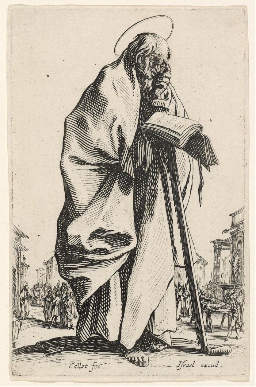 St. Simon by Jacques Callot