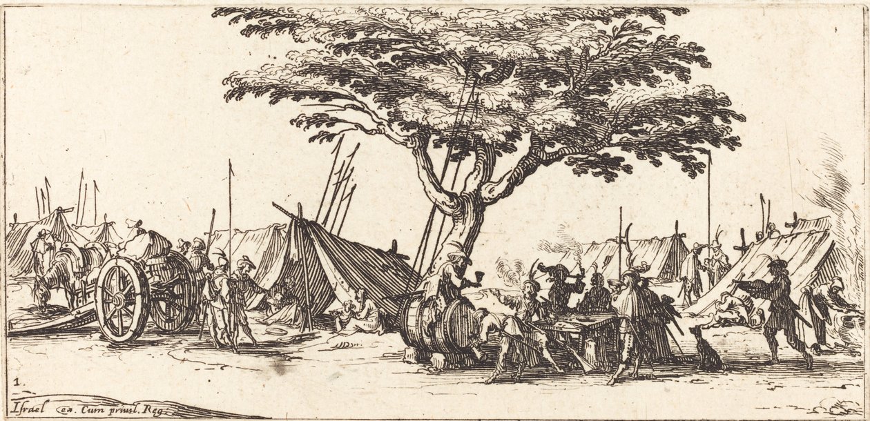 The Camp by Jacques Callot