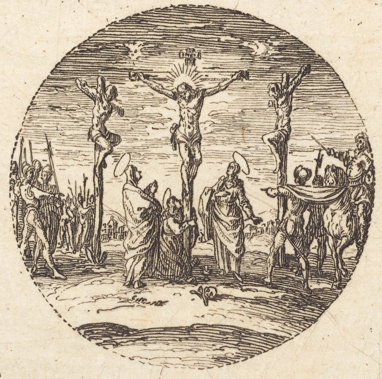 The Crucifixion by Jacques Callot