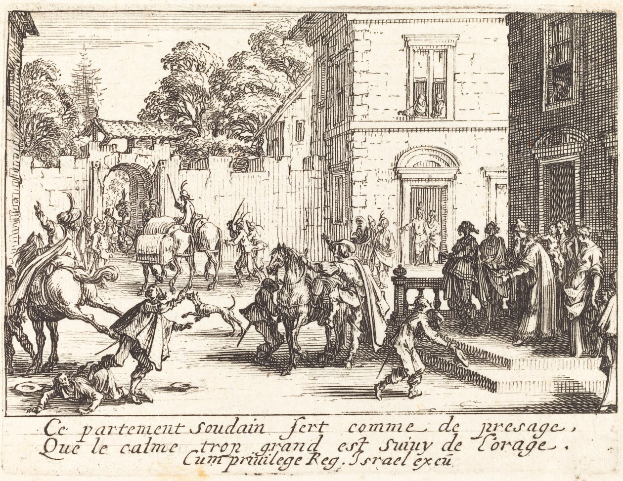 The Departure by Jacques Callot