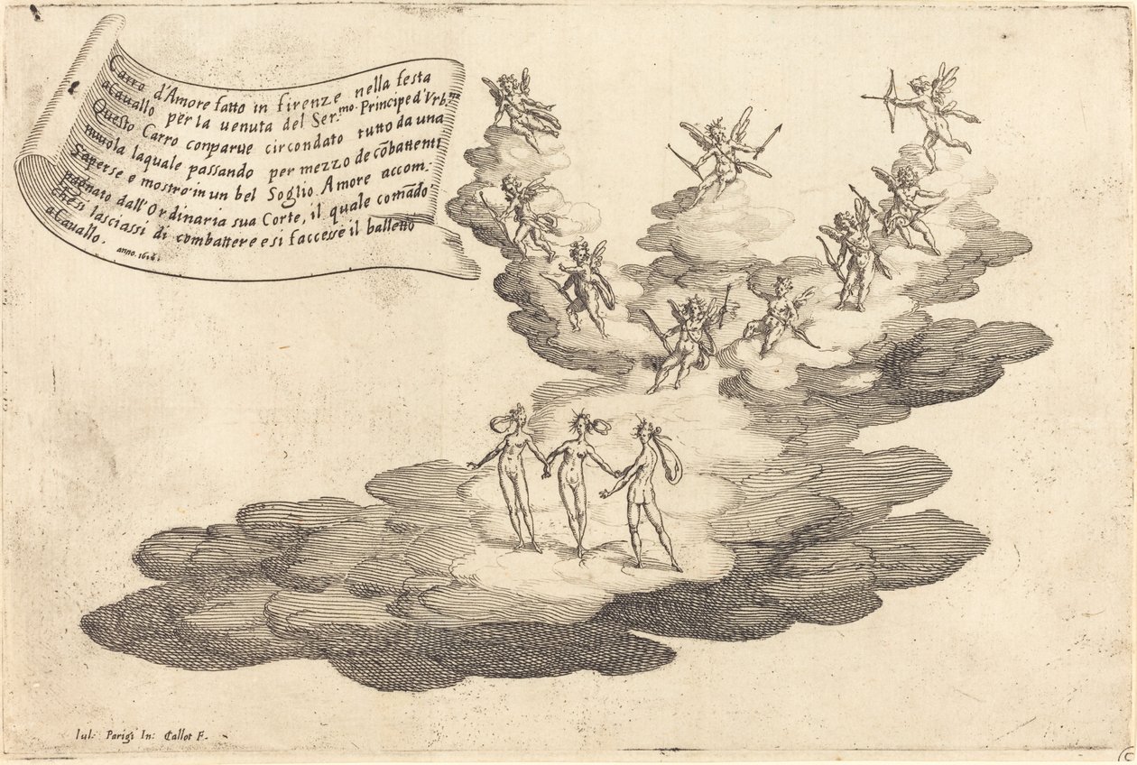 The Float of Love by Jacques Callot
