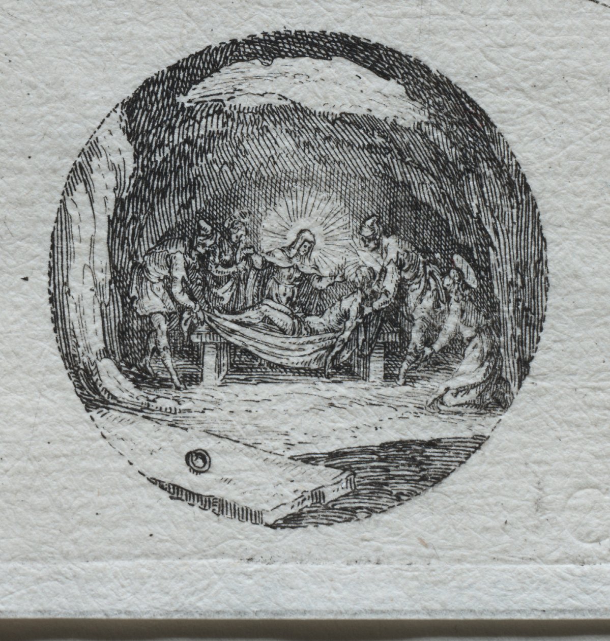 The Entombment by Jacques Callot