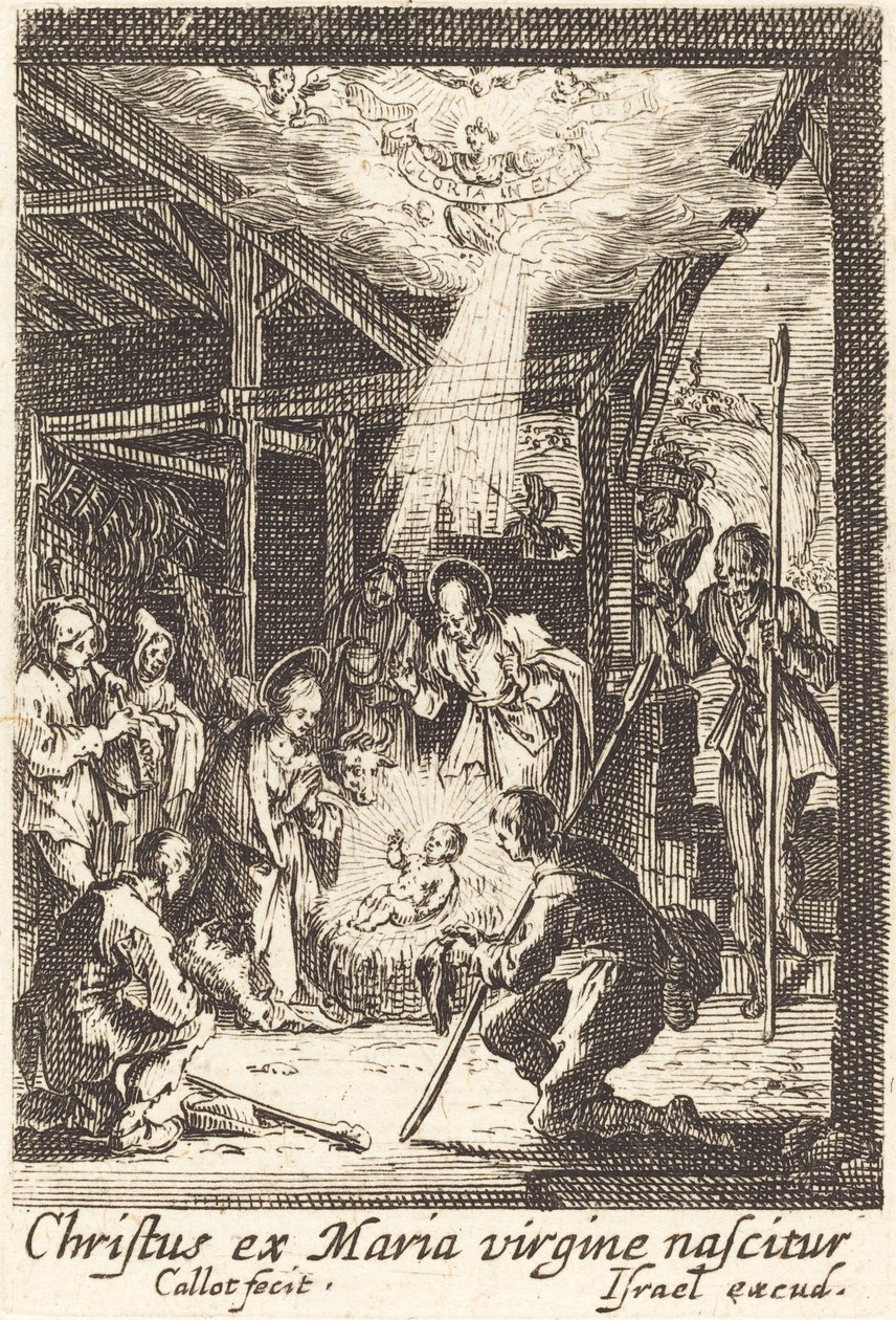The Nativity by Jacques Callot
