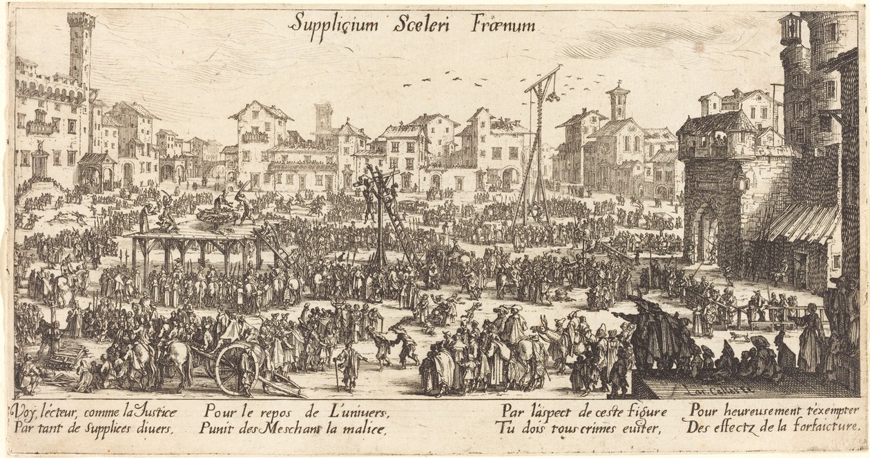 The Punishments by Jacques Callot