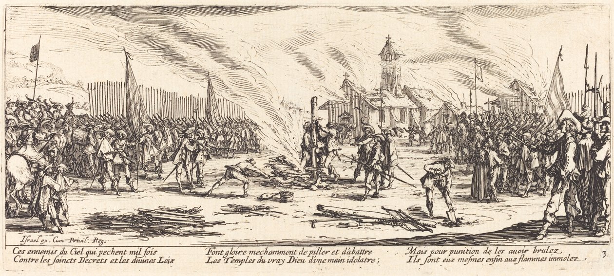 The Stake by Jacques Callot