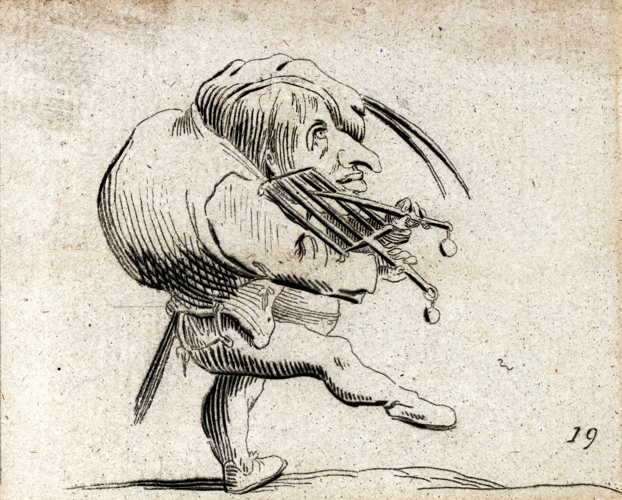 Varie Figure Gobbi by Jacques Callot