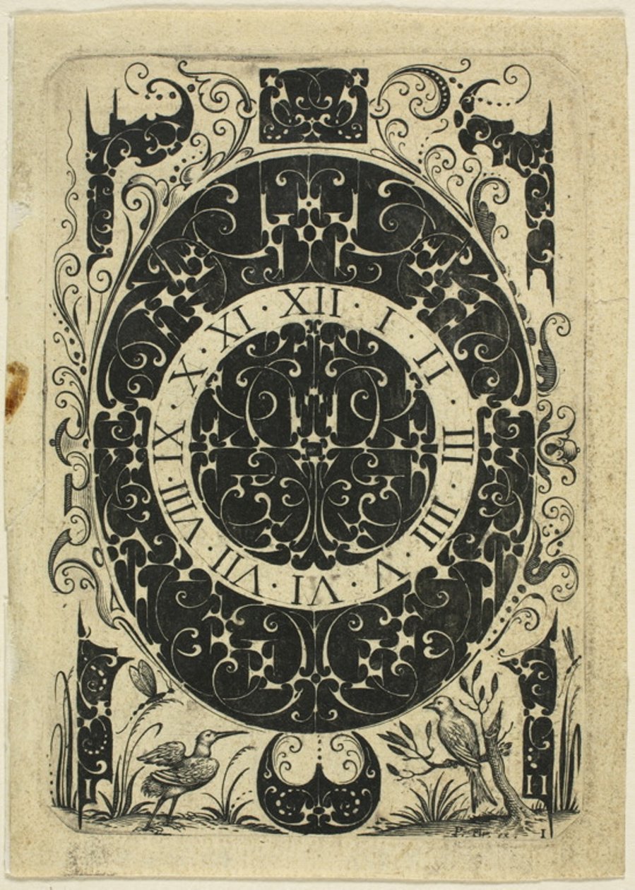 Ornamental Plate I by Jacques Hurtu