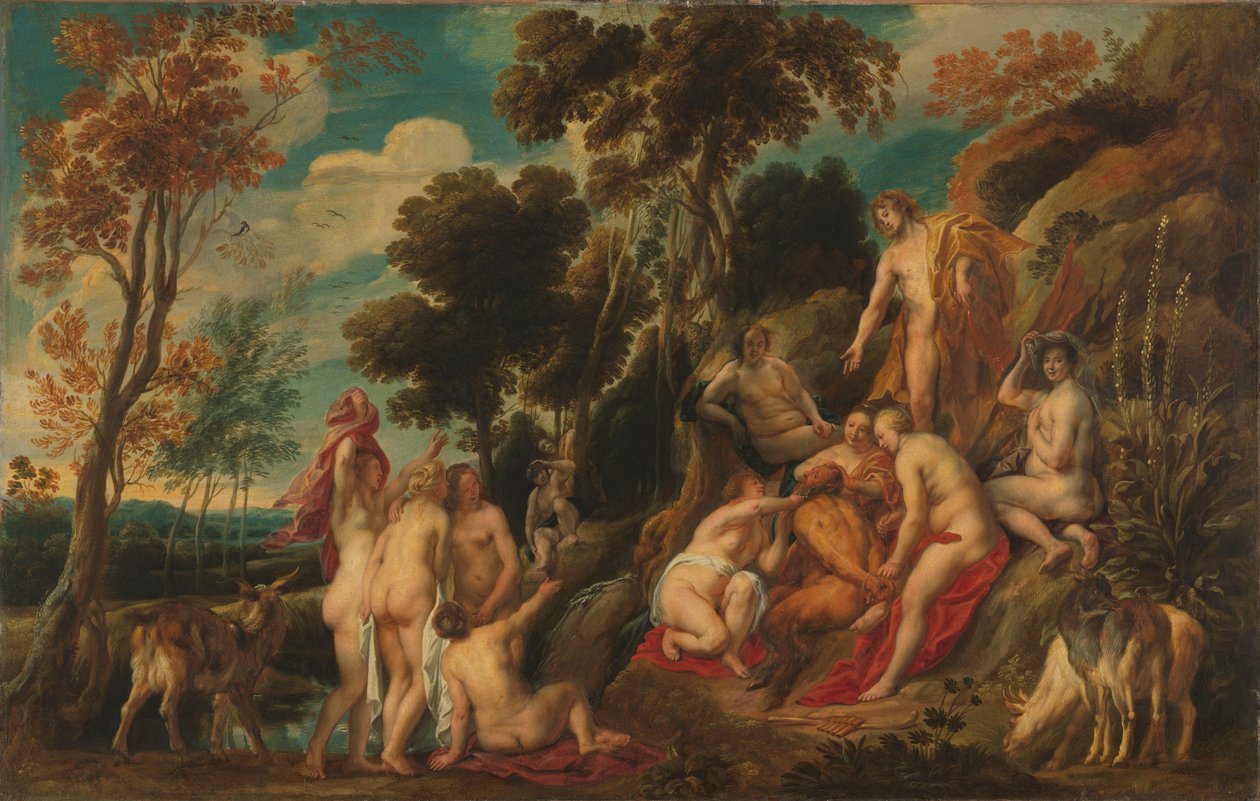 Pan Punished by Nymphs by Jacques Jordaens