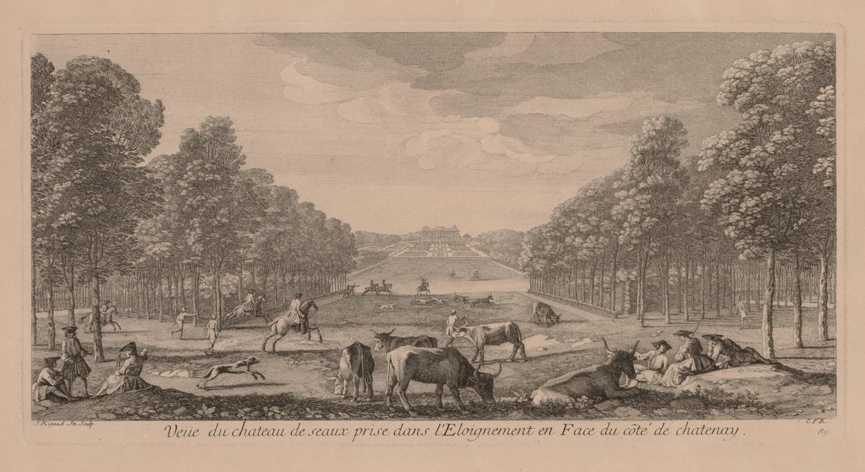Chateau of Berny by Jacques Rigaud