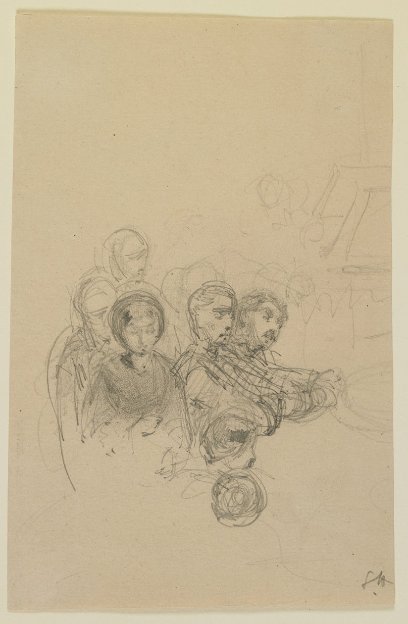 Group of Travelers by James Abbott McNeill Whistler