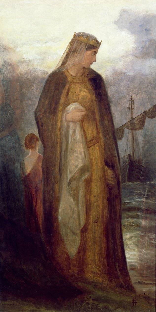 Queen Guinevere, 1860 by James Archer