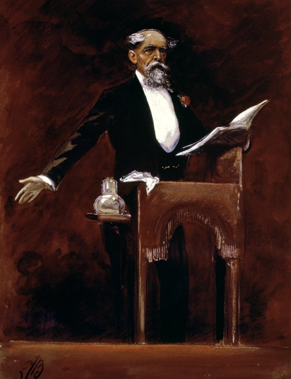 Charles Dickens by James Bacon