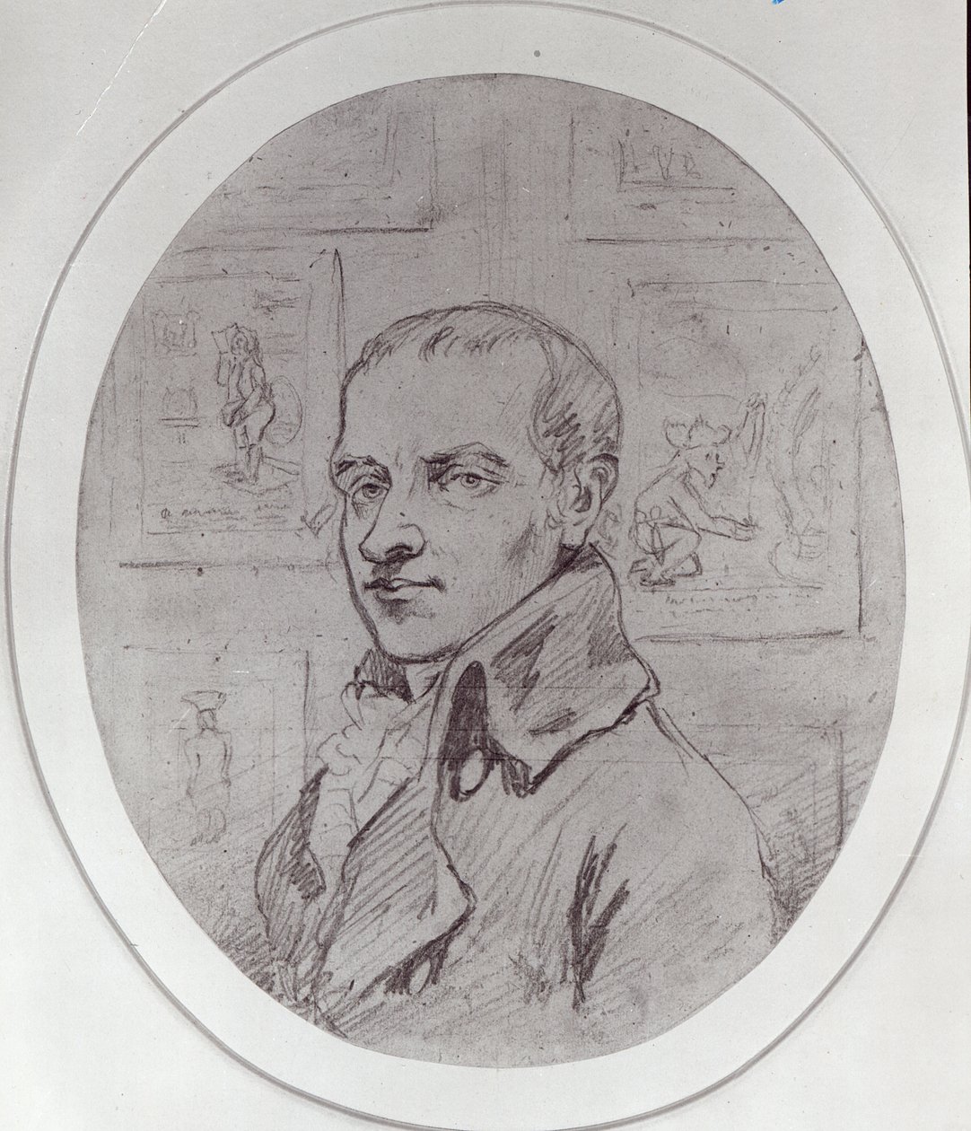 Self Portrait by James Gillray