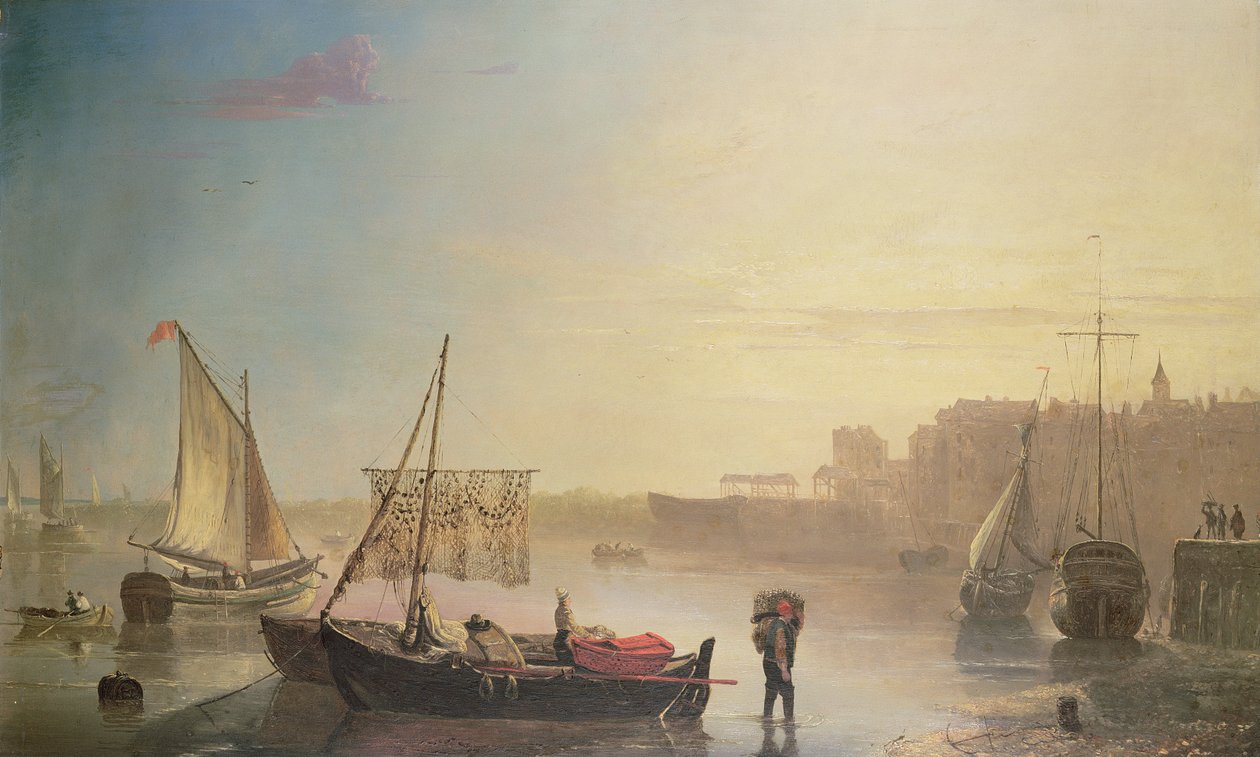 View on the Thames by James M. Burnet