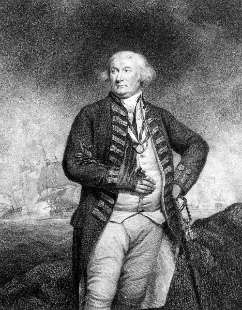 Thomas, Lord Graves by James Northcote