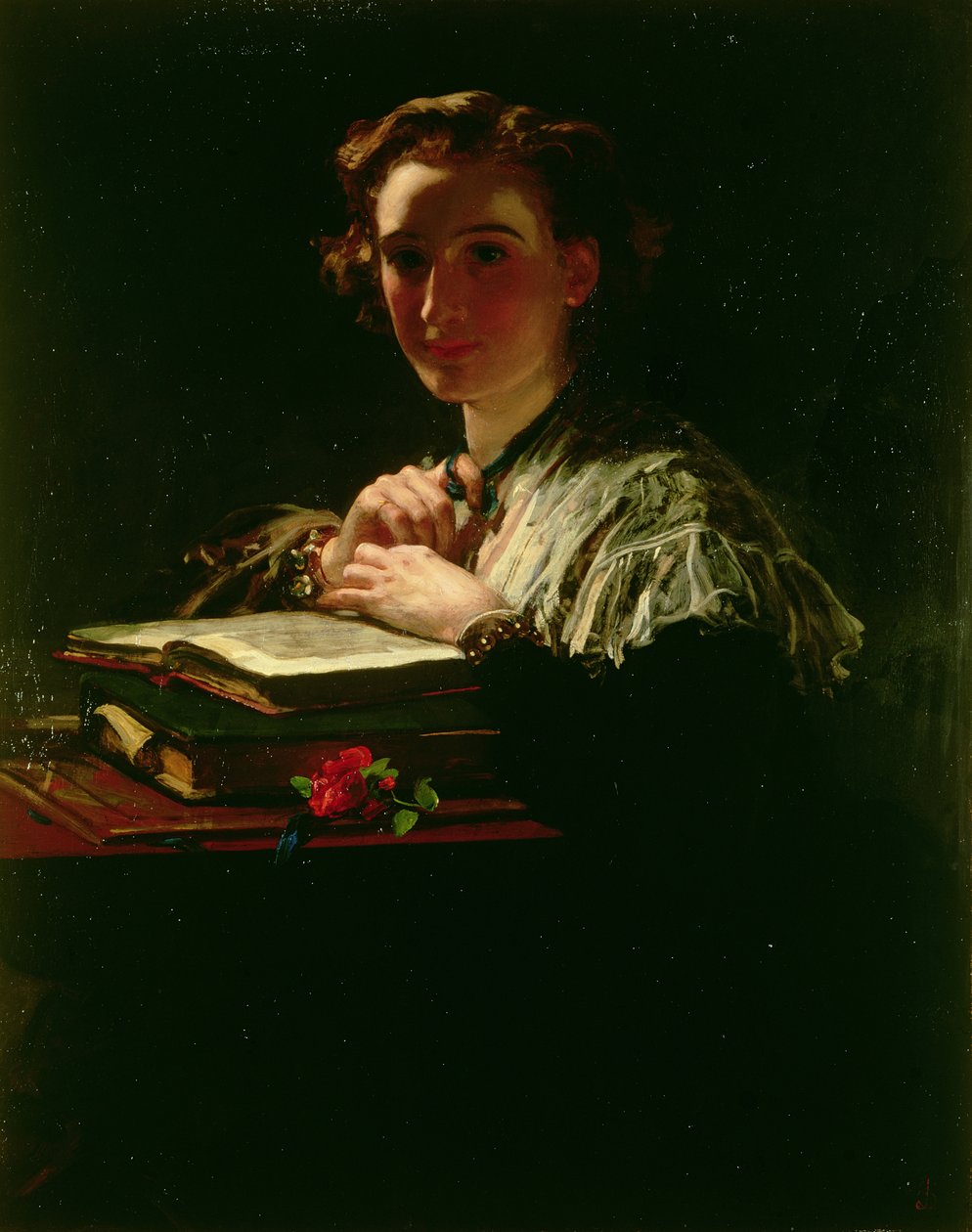 Light Thrown on a Dark Passage by James Sant