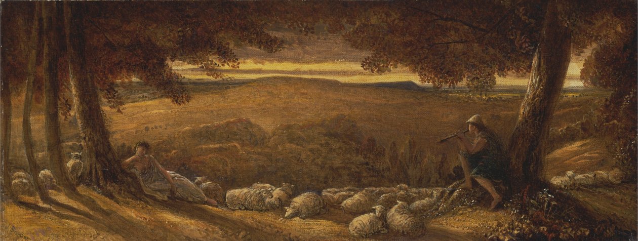 Evening Pasture by James Smetham