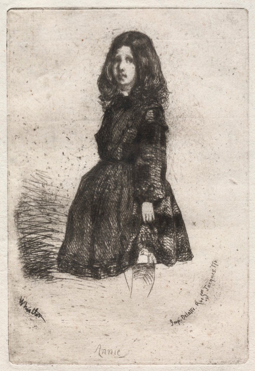 Annie by James Abbott McNeill Whistler