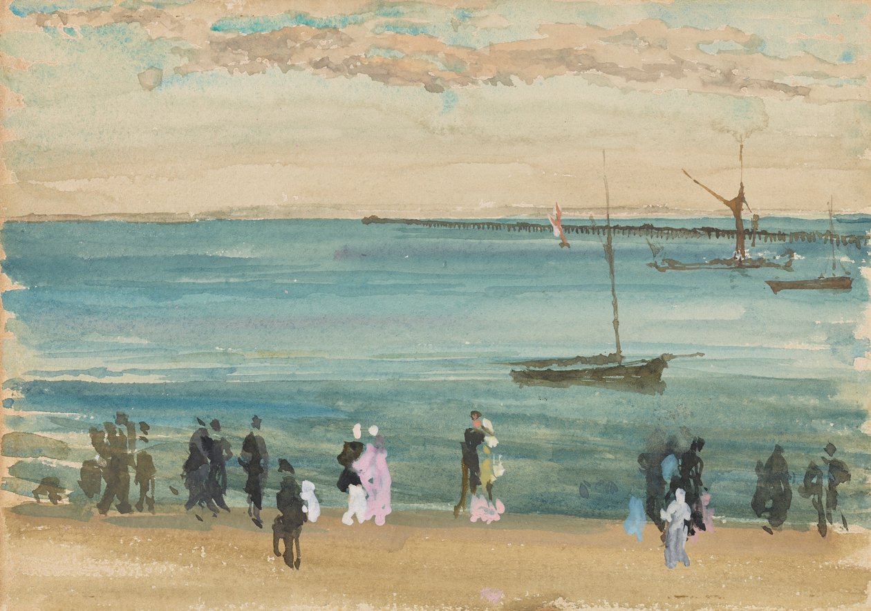 Southend Pier, 1882-1884 by James Abbott McNeill Whistler