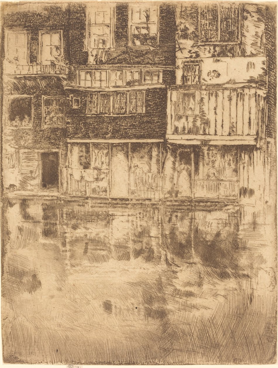 Square House, Amsterdam by James Abbott McNeill Whistler