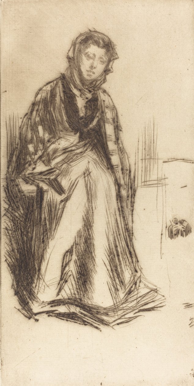 The Scotch Widow by James Abbott McNeill Whistler