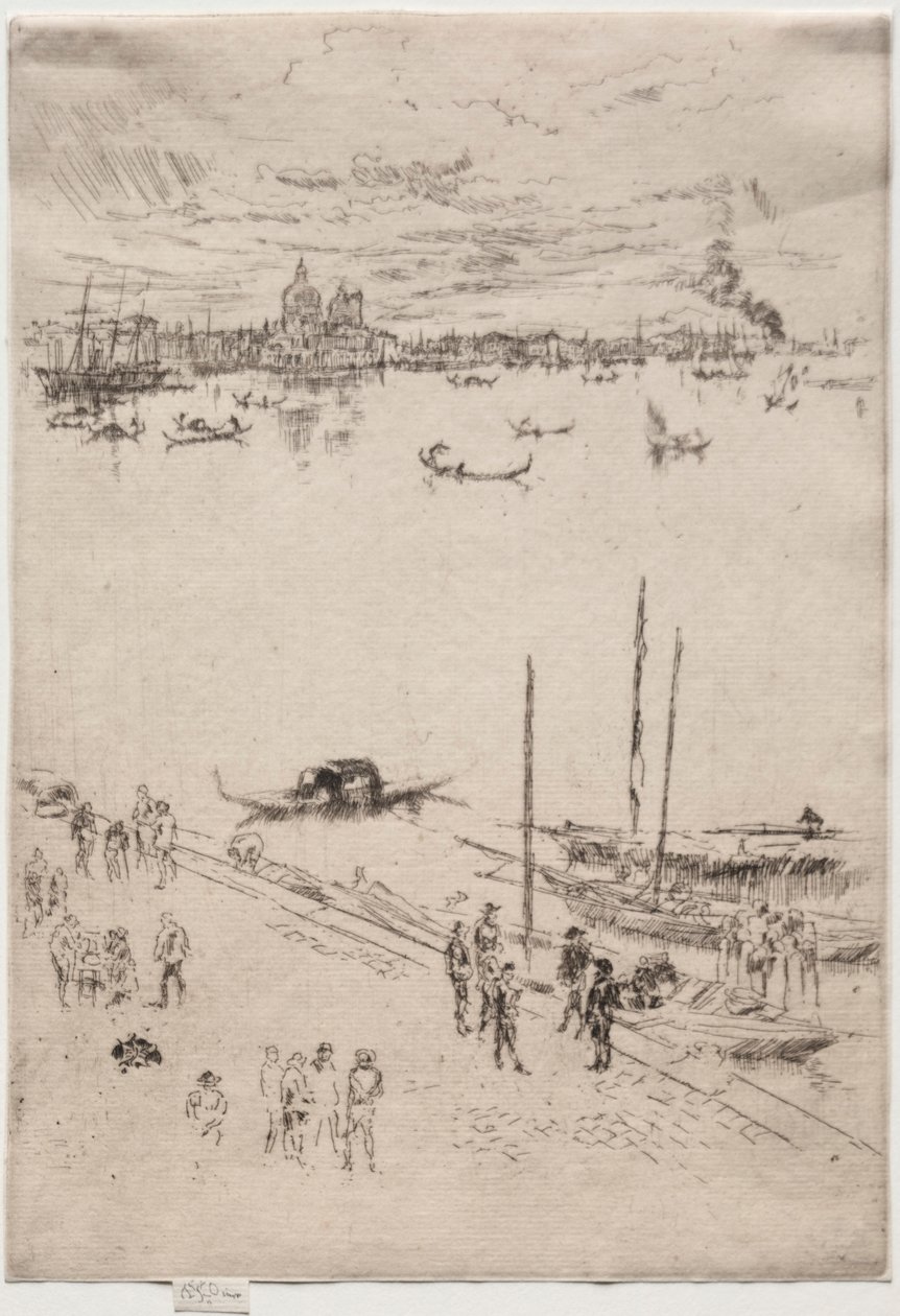 Upright Venice by James Abbott McNeill Whistler