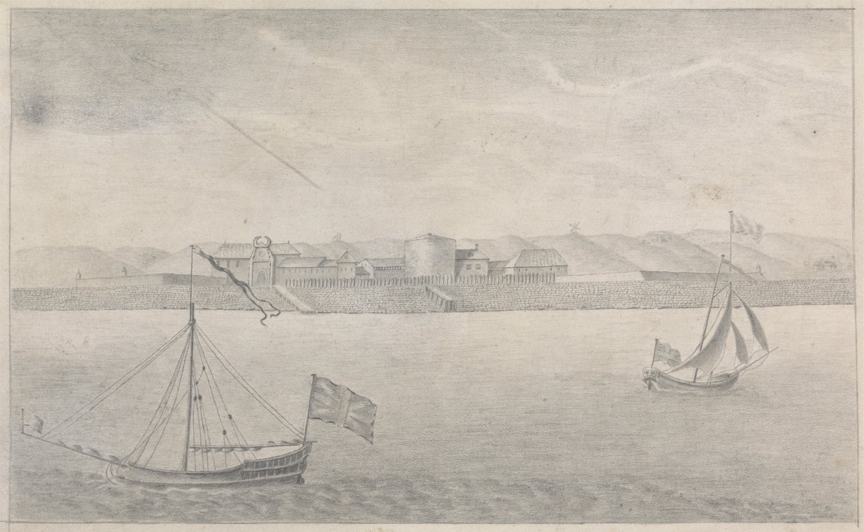 Boats in a Harbour by James Bruce