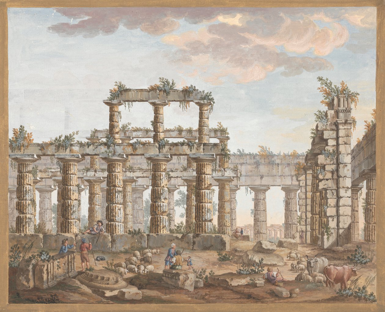 Temple Ruins by James Bruce