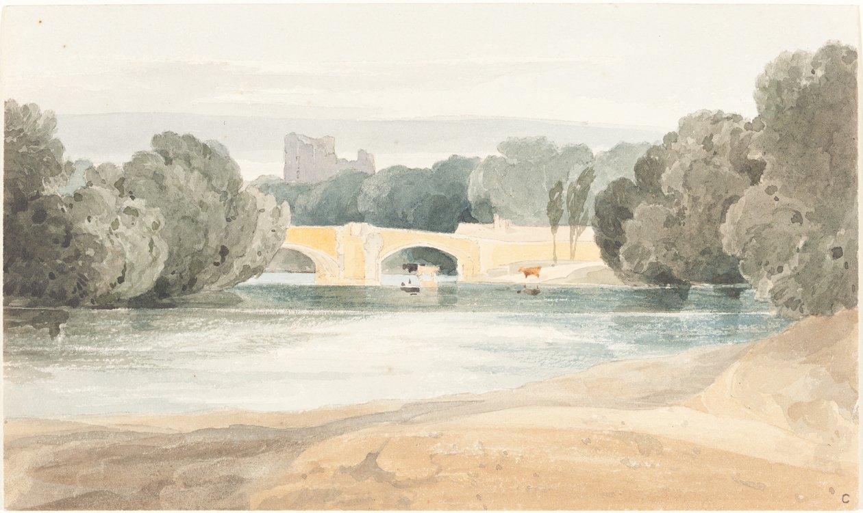 Bridge at Knaresborough, c. 1802-1804 by James Bulwer