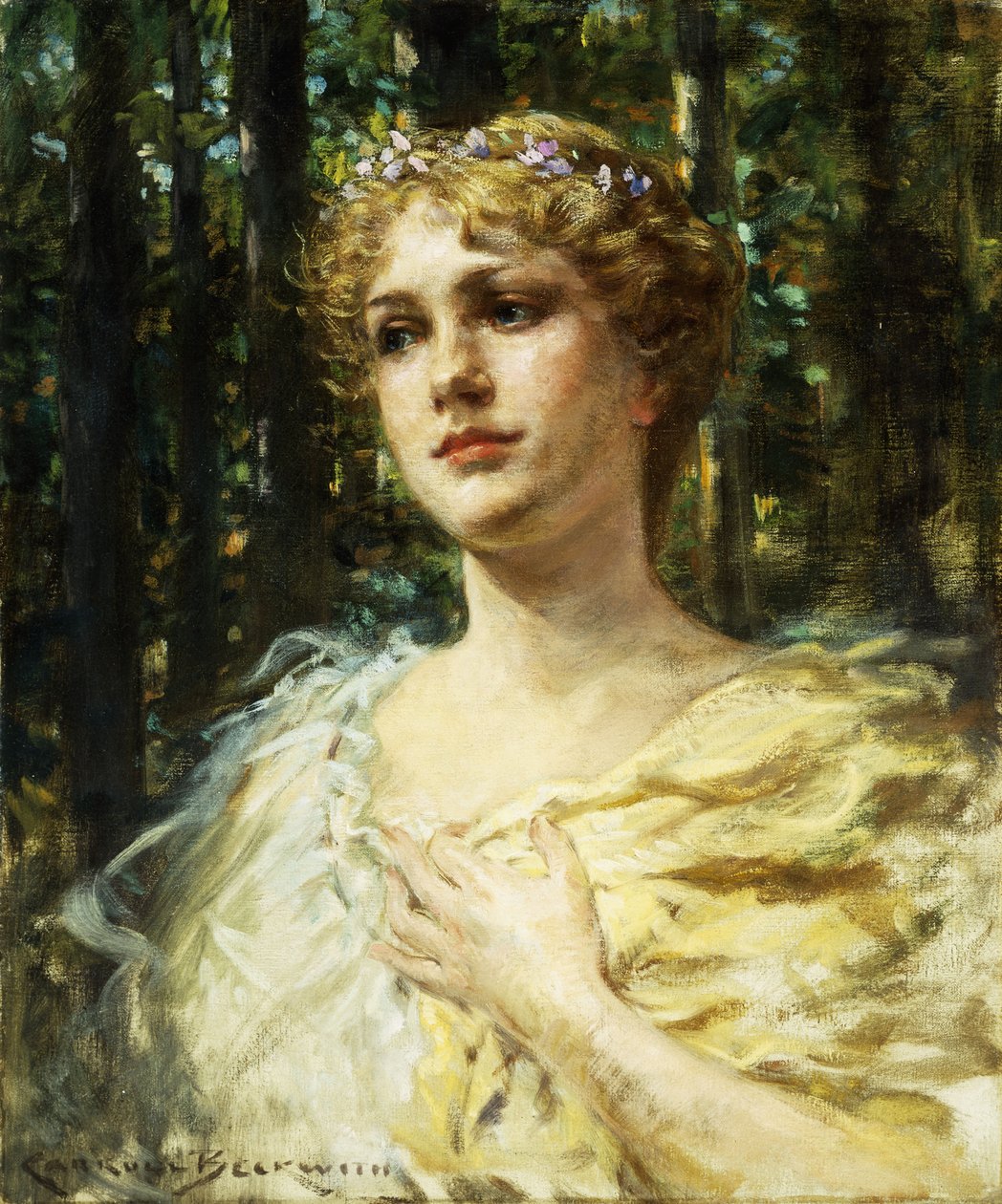 Woodland Grace by James Carroll Beckwith