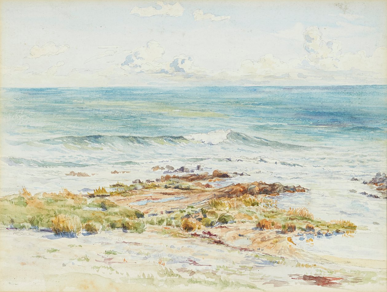 Coastal Landscape by James Caw