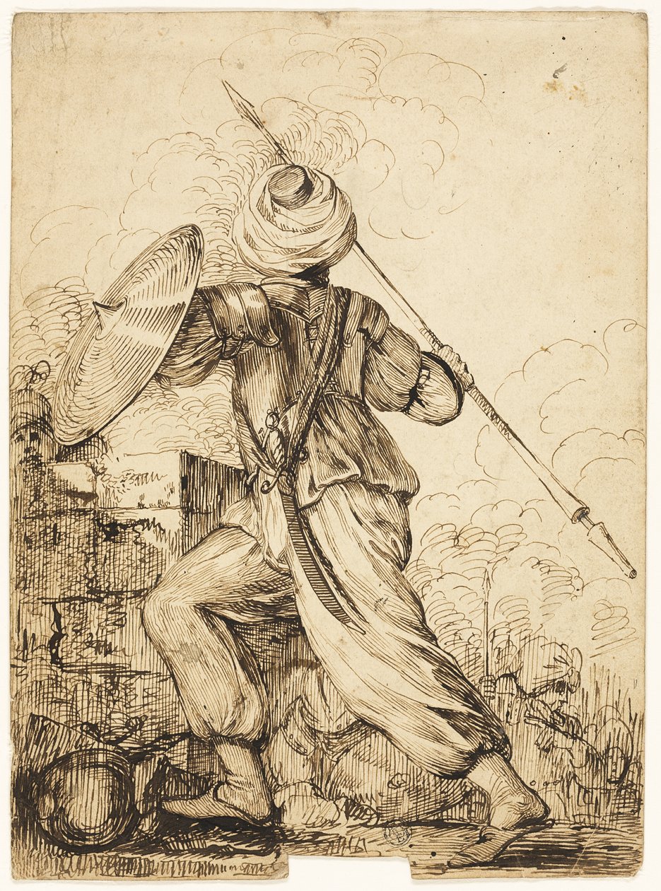 A Turkish Soldier by James Durno