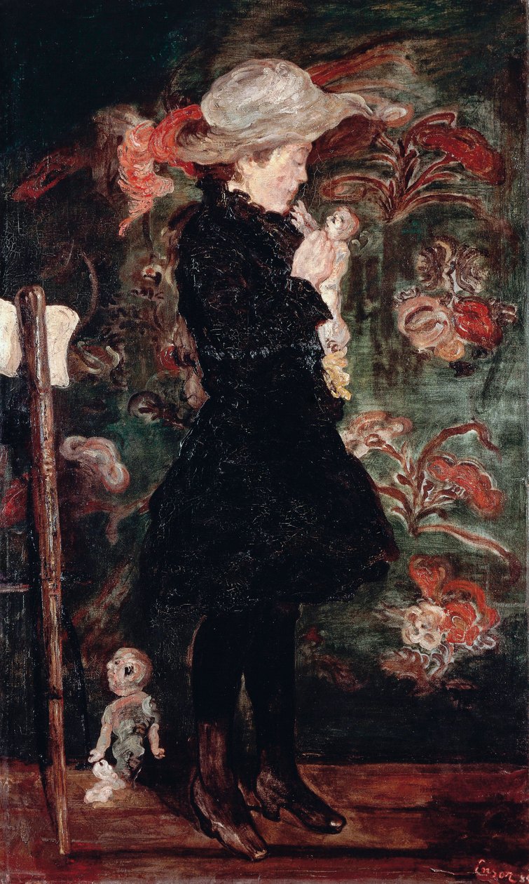 Child with Doll by James Ensor