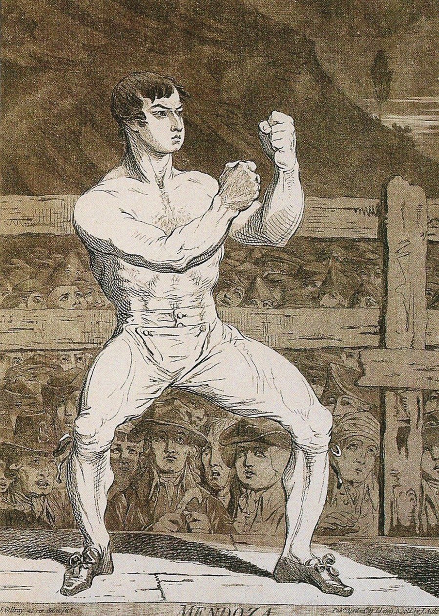 Daniel Mendoza by James Gillray