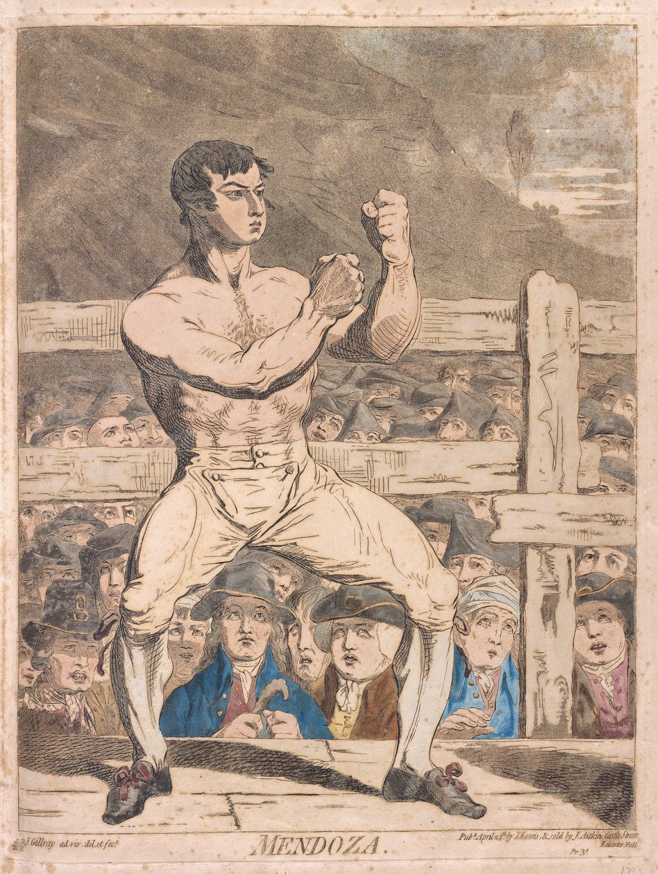 Mendoza, pub. 1788 by James Gillray