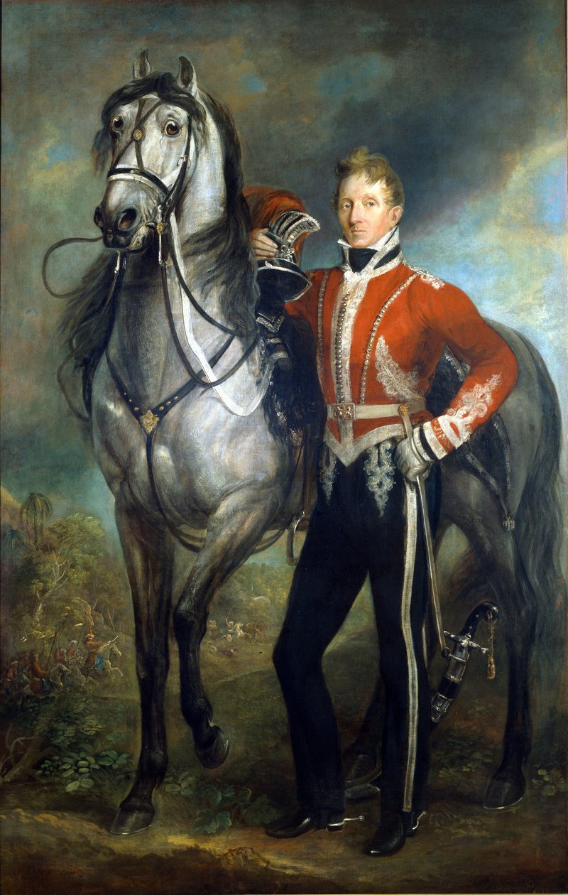 Major George Cunningham (1783-1838) c.1820 by James Howe