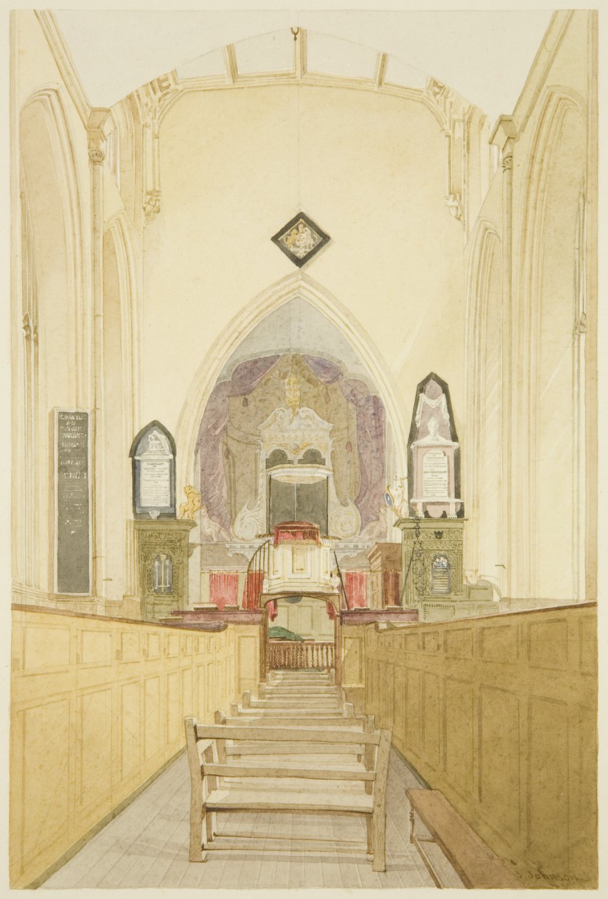 Interior of St John