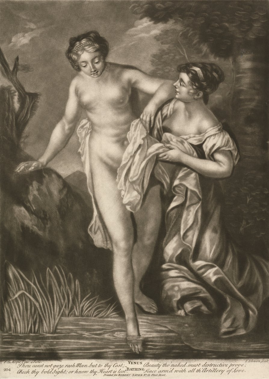 Venus Bathing by James Johnson