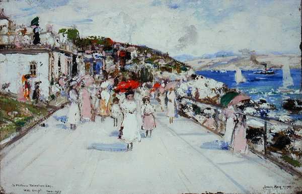On the Promenade by James Kay
