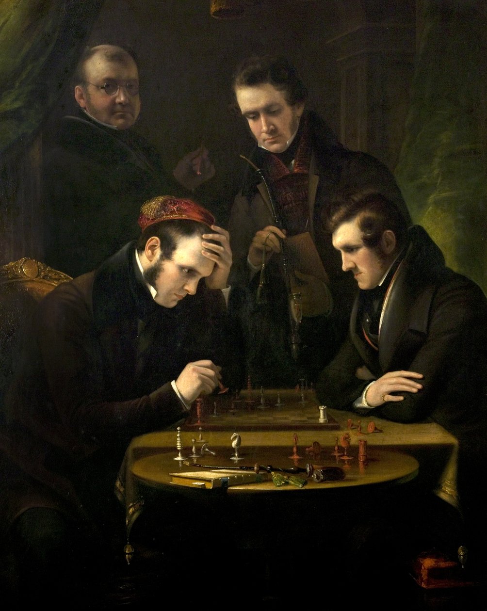 The Chess Players by James Lonsdale
