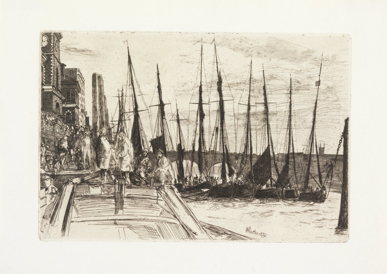 Billingsgate by James Abbott McNeill Whistler